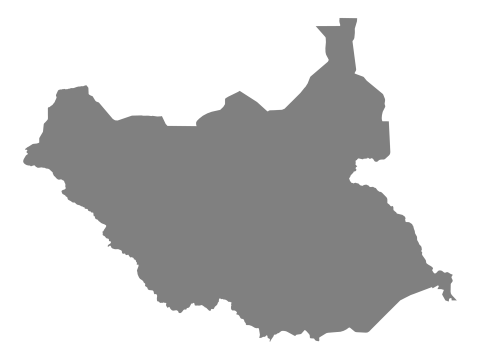 Map of South Sudan